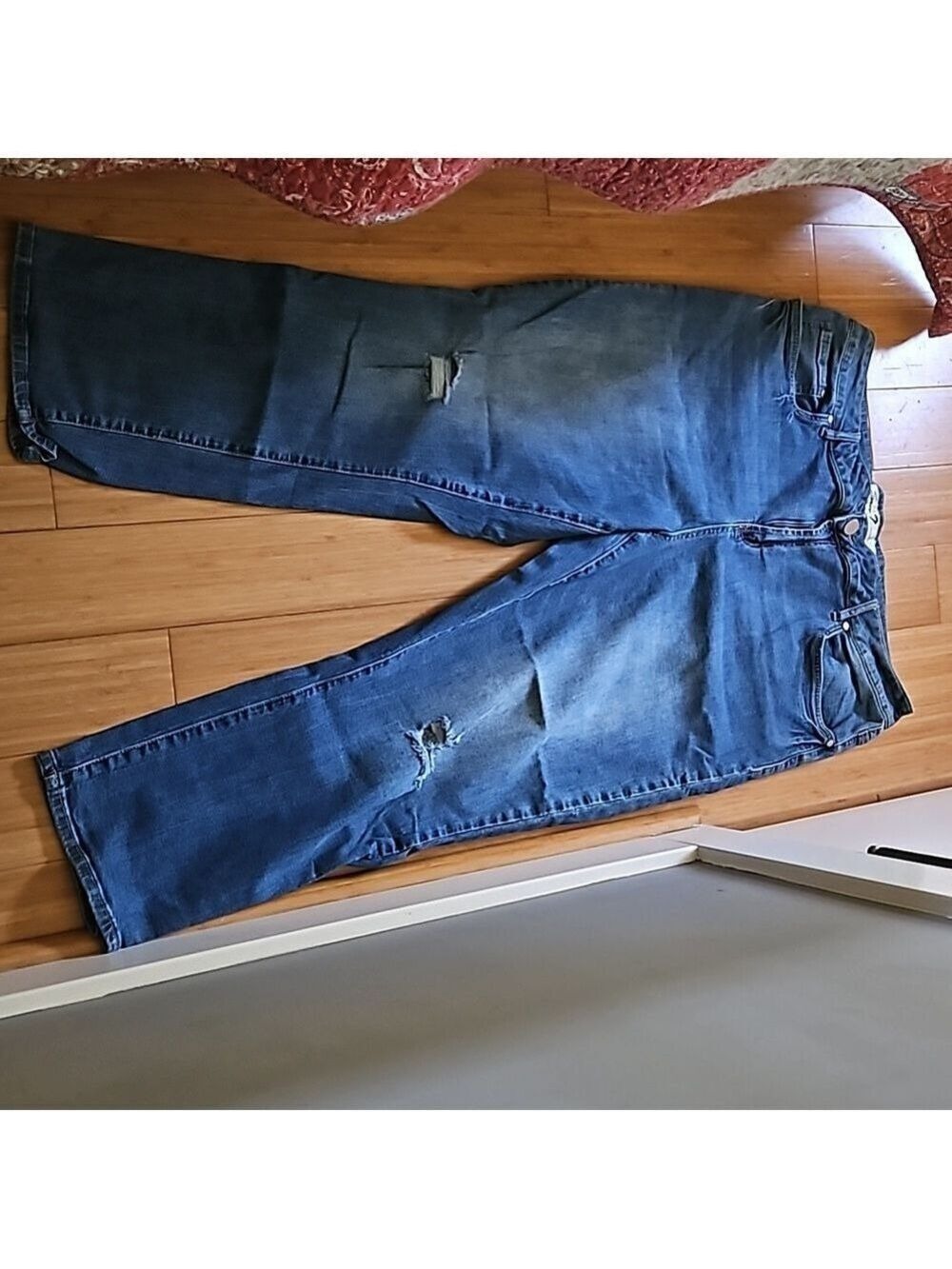Seven 7 High Rise Flare Crop Jeans size 20W
